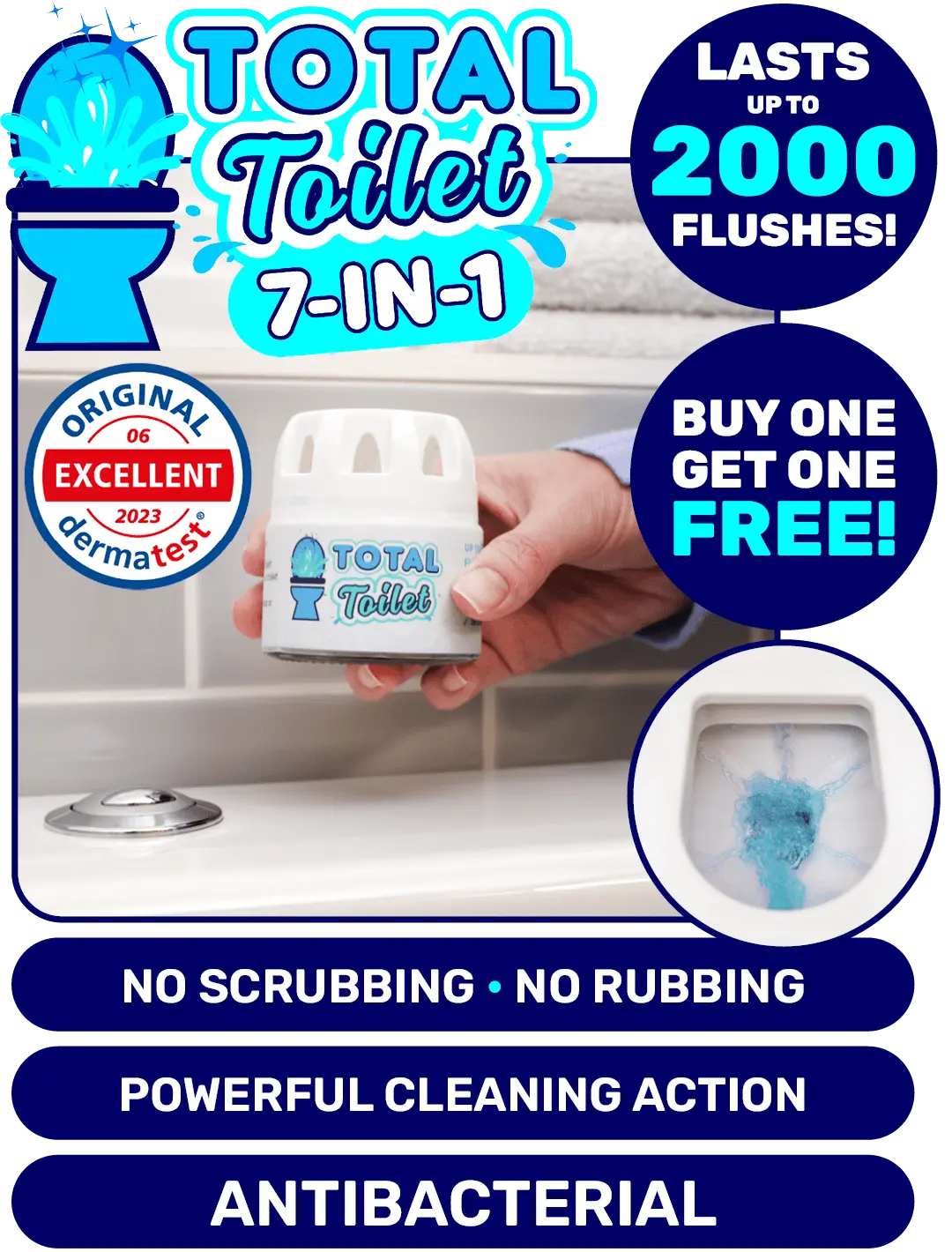 Total Toilet (Buy One Get One Free)
