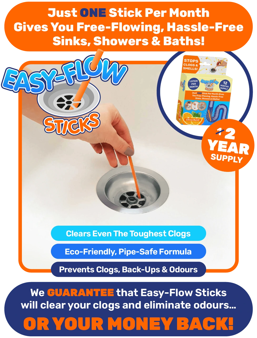 Easy-Flow Sticks